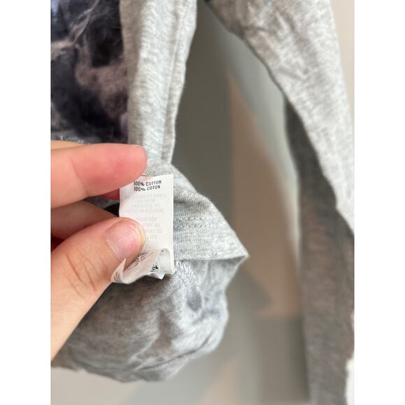 NWT Aerie Long Sleeve Graphic Cow T-Shirt Gray Size XS - Picture 4 of 5